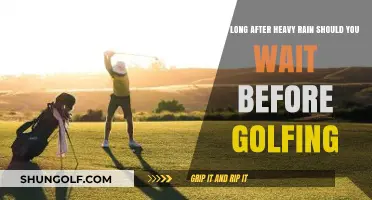 Post-Rain Golfing: Timing Your Return to the Course Safely