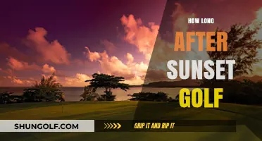Evening Golf: Playing After Sunset