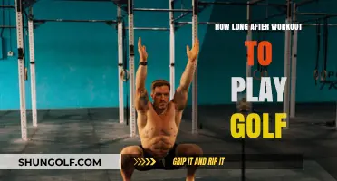 Post-Workout Golf Timing: When to Hit the Course After Exercise