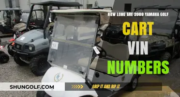 Understanding 2009 Yamaha Golf Cart VIN Length and Structure