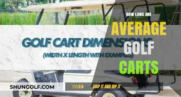 Standard Golf Cart Lengths: A Comprehensive Guide to Average Sizes