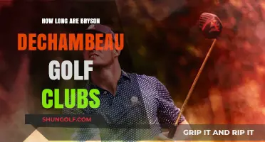 Bryson DeChambeau's Golf Clubs: Unveiling the Unique Length Secrets
