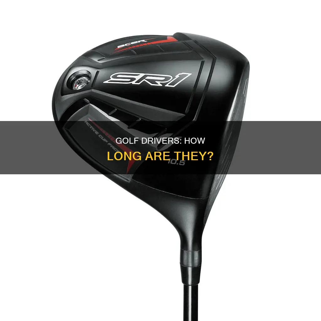 how long are drivers golf