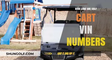 Understanding Golf Cart VIN Numbers: Length and Importance Explained