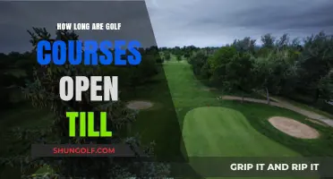 Golf Course Hours: How Late Can You Tee Off?