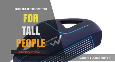 Choosing the Right Putter Length for Tall Golfers: A Guide