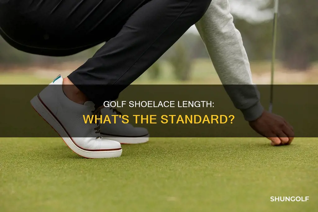 how long are golf shoelaces