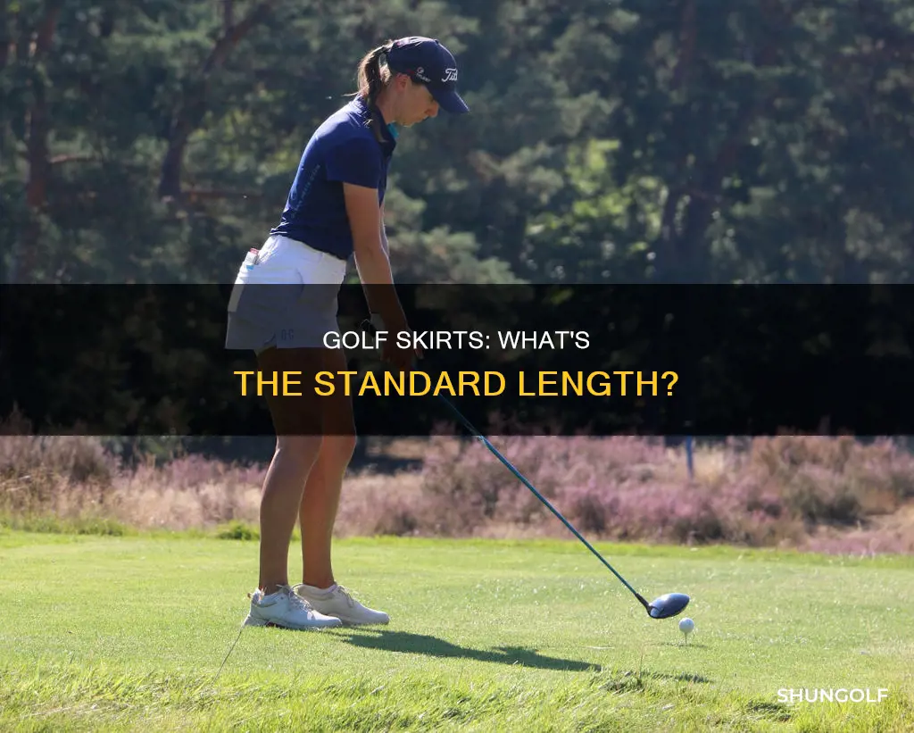 how long are golf skirts