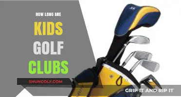 Kids Golf Clubs Length Guide: Finding the Perfect Fit