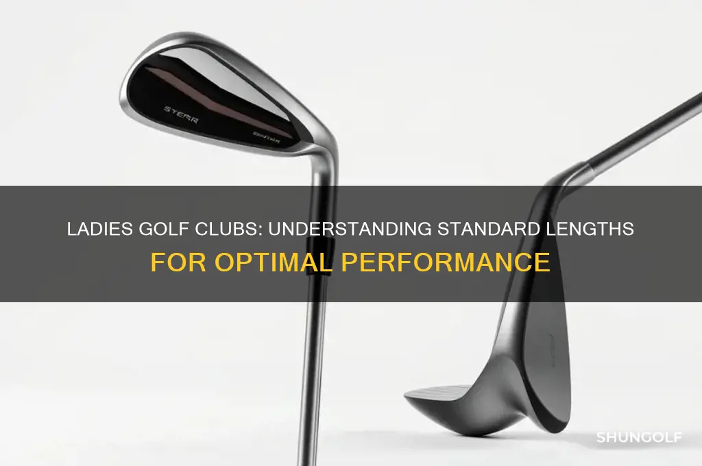 how long are ladies golf clubs