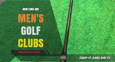 Understanding Men's Golf Club Lengths: A Comprehensive Guide for Players