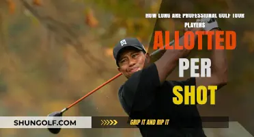 Time's Up: Understanding Shot Allotments in Professional Golf Tours