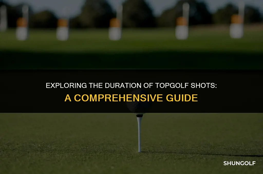 how long are shots at top golf