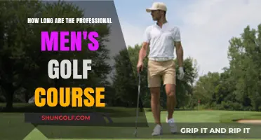 Exploring the Standard Length of Professional Men's Golf Courses