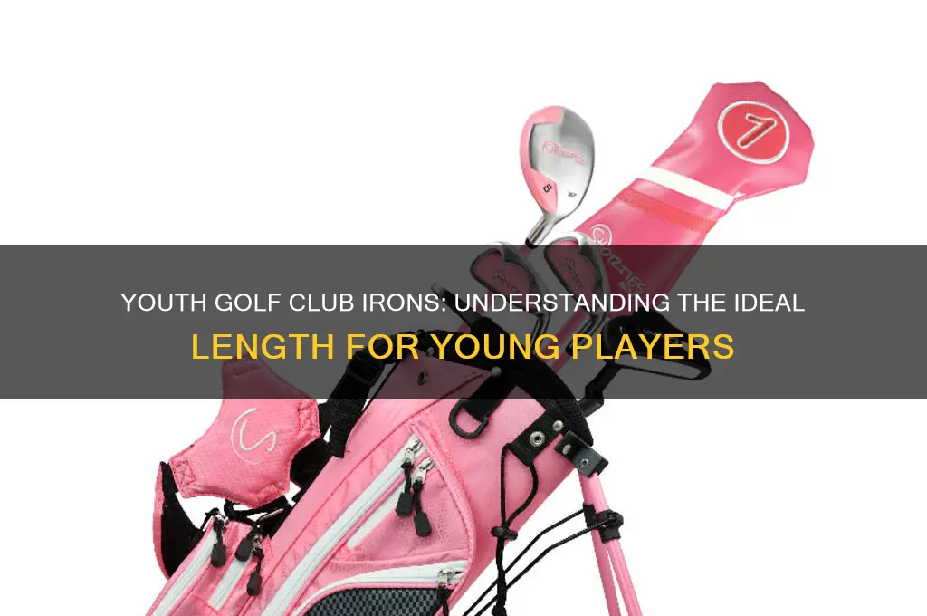 how long are youth golf club irons