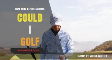Teeing Off at Dawn: Timing Your Golf Game Before Sunrise