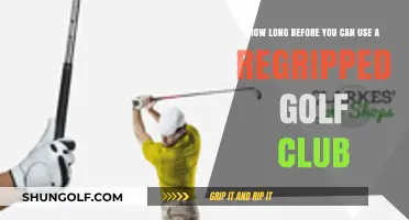 Regripped Golf Clubs: Optimal Drying Time for Perfect Swing Performance
