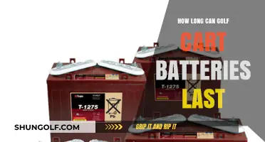 Maximizing Golf Cart Battery Lifespan: Tips for Longevity and Performance