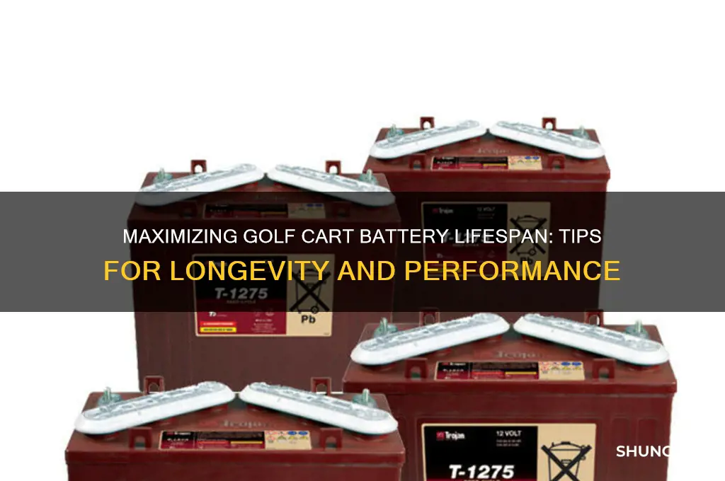how long can golf cart batteries last