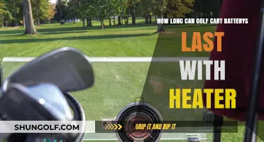 Golf Cart Battery Life with Heater: What to Expect