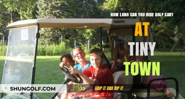 Exploring Tiny Town: Golf Cart Ride Duration and Tips