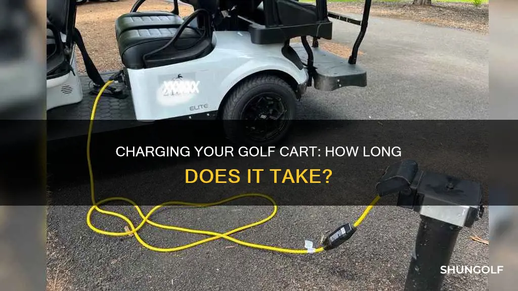 how long charge golf car