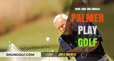 Arnold Palmer's Golf Career: Duration and Legacy on the Greens