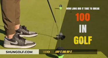 Breaking 100 in Golf: Timeframe and Tips for Success