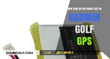 Garmin Golf GPS Battery Life: How Long Do They Last?