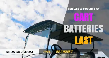 Duracell Golf Cart Batteries Lifespan: What to Expect