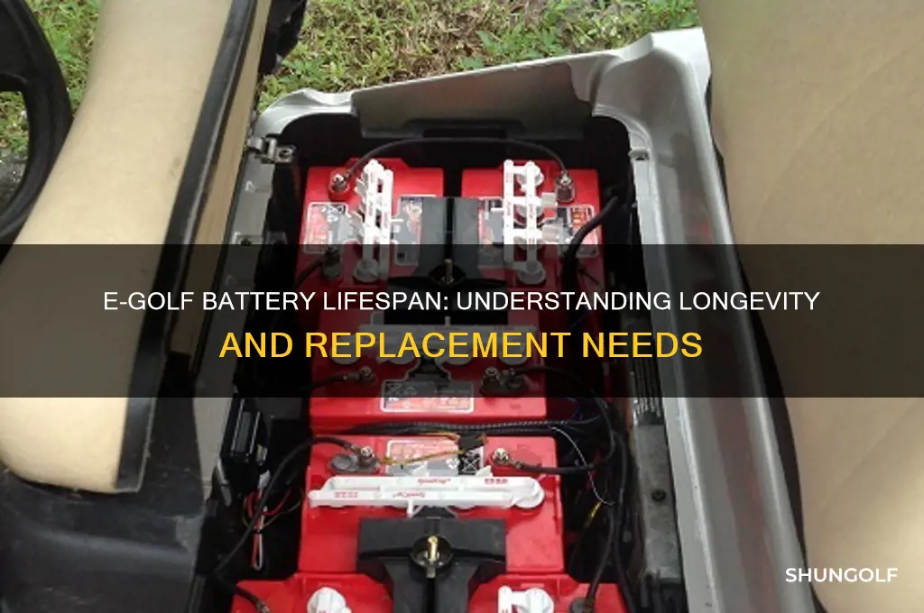 how long do e golf batteries last