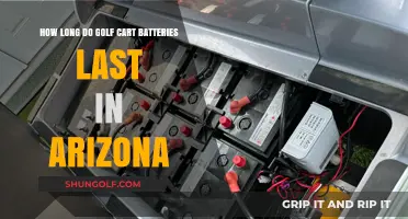 Golf Cart Battery Lifespan in Arizona: Factors and Tips
