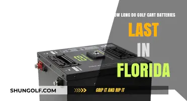 Florida Golf Cart Battery Lifespan: Factors Affecting Longevity and Durability