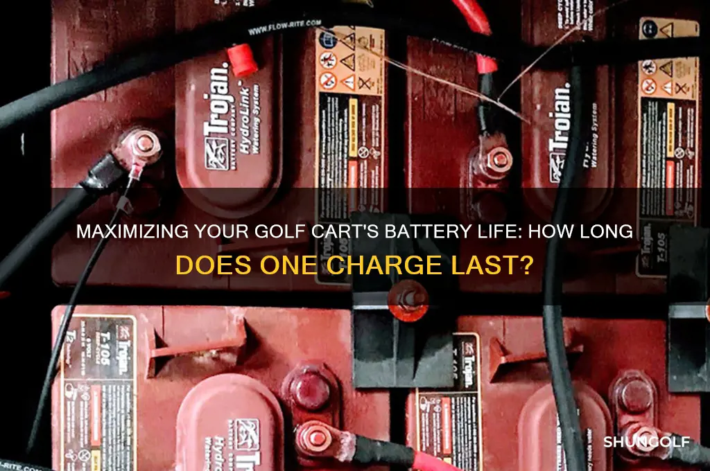 how long do golf cart batteries last on one charge