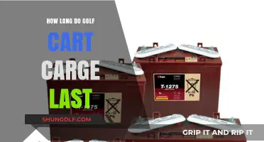 Golf Cart Battery Lifespan: How Long Do Charges Typically Last?