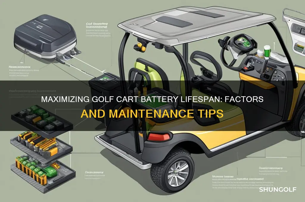 how long do golf cart nattery last