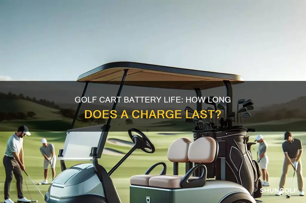 how long do golf carts stay charged