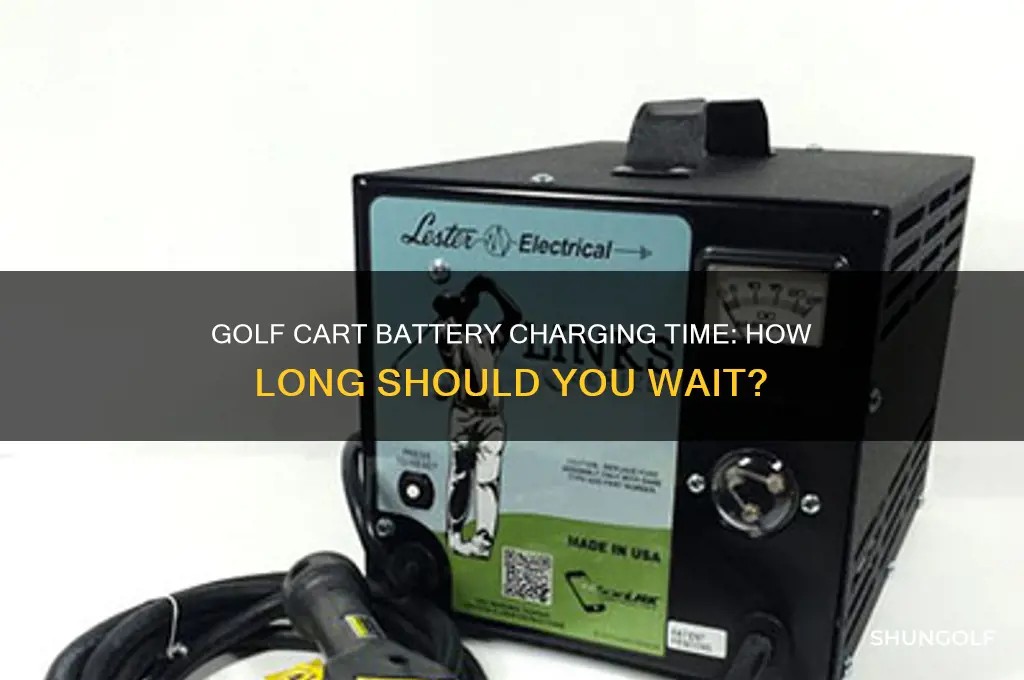 how long do golf catt batteries have to charge