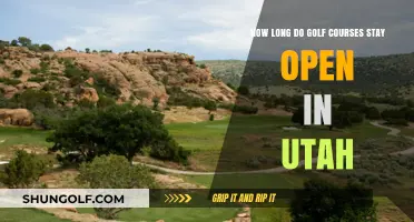 Utah Golf Courses: Seasonal Hours and Extended Play Opportunities