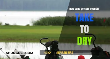 Golf Course Drying Time: Factors Affecting Recovery After Rain or Irrigation