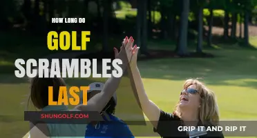 Golf Scrambles: How Long Do They Last?