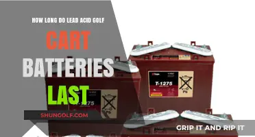 Maximizing Lifespan: How Long Do Lead Acid Golf Cart Batteries Last?