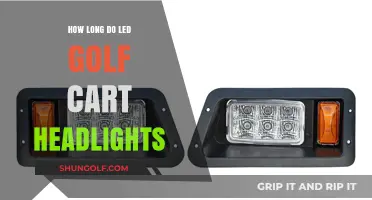 LED Golf Cart Headlights Lifespan: Durability and Longevity Explained