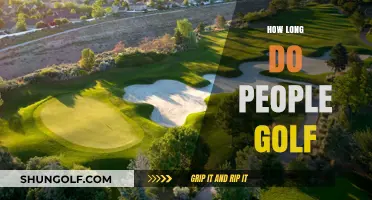 Golfing Sessions: How Long Do They Last?