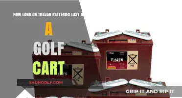 Trojan Batteries Lifespan: How Long Do They Power Golf Carts?