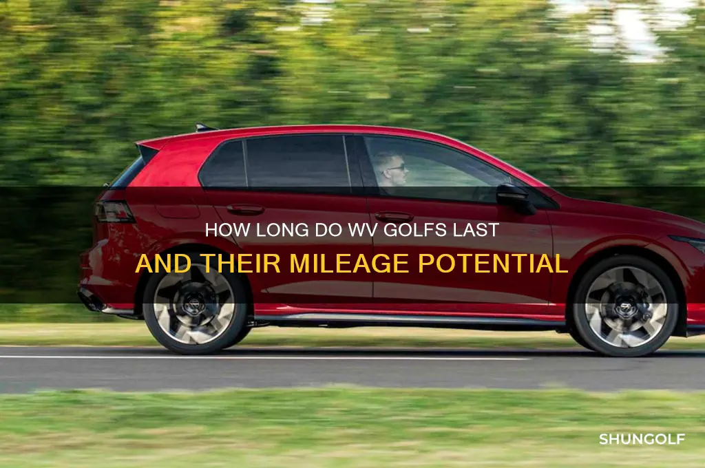 how long do wv golfs run how many miles