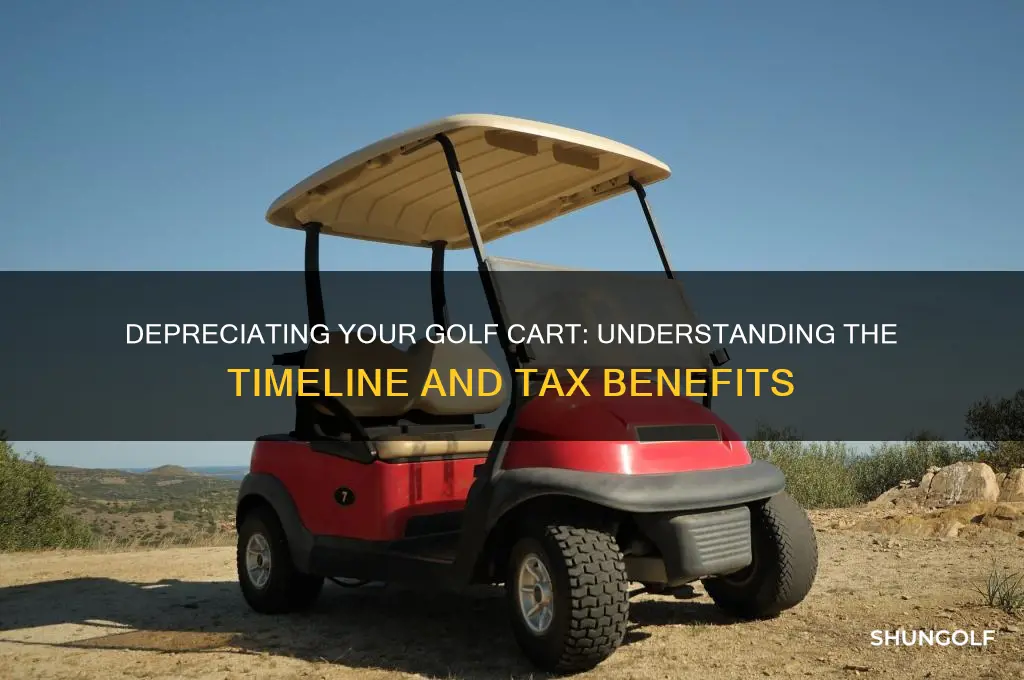 how long do you depreciate a golf cart
