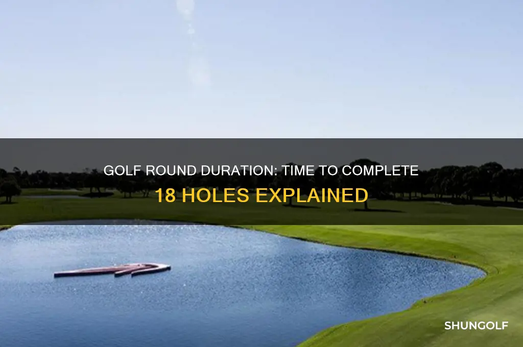 how long does 18 holes of golf rake