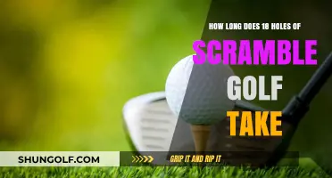 Average Time to Complete 18 Holes of Scramble Golf Explained