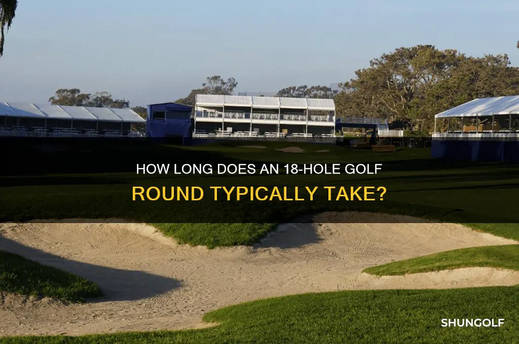 how long does 18 hopes of golf tanke
